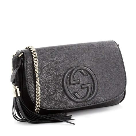 gucci soho flap bag|gucci shoulder bag.